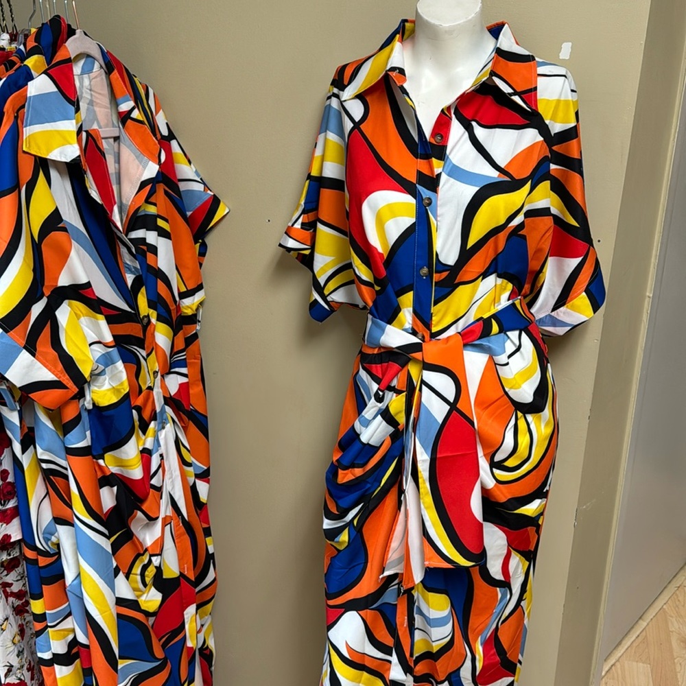 Gorgeous Belted Dress - NWT - Multiple Colors/Sizes